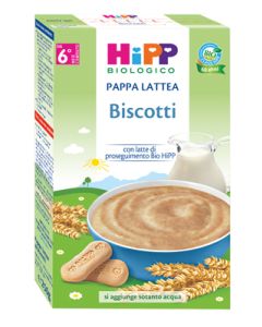 Hipp Bio Pap Lattea Bisc 250g