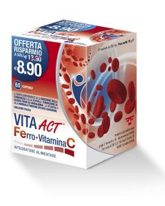 Vita Act Ferro+vitamina C60cps