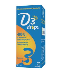 D3 Drops 400 ui 2,5ml