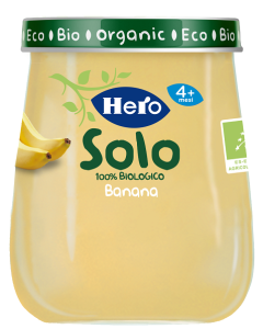 Hero Solo Omog Banana Bio 120g