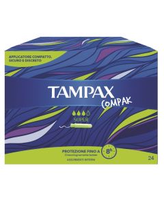 Tampax Compak Super 24pz