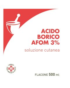 Acido Borico Afom*3% 500ml